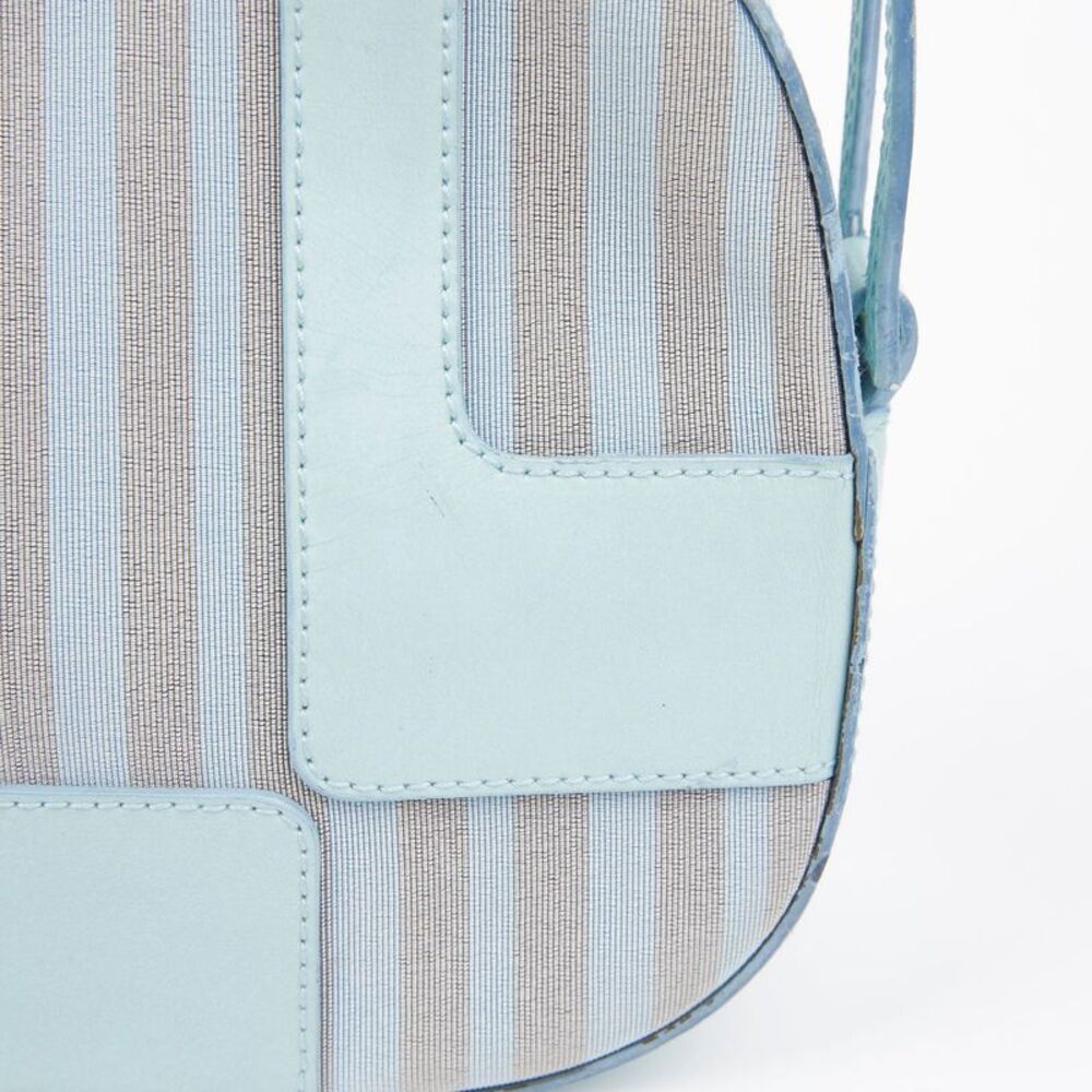 Striped Pattern Round Shoulder Bag - image 3